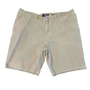 Buckle Black Men's Tan Cotton Athletic Fit Beckham Chino Shorts